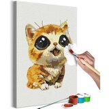  Slika za samostalno slikanje - Joyful Cat 40x60 Cijene