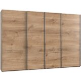 MID.YOU omara z drsnimi vrati, barve hrasta | Shoptok.si