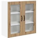  Stenska kuhinjska omarica s polico Umetni hrast 80 x 31 x 80 cm | Shoptok.si