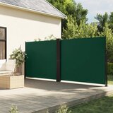 Maison Chic Zložljiva stranska tenda - Senčniki temno zelena 160x1200 cm, (22041510) | Shoptok.si
