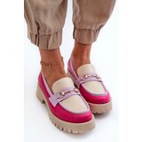 Zazoo 3475 Women's Leather Moccasins Beige | shoptok.hr