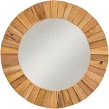 STENSKO OGLEDALO, 60/60/4 cm les, steklo