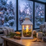 Brilagi LED božićna dekoracija LED/3xAAA bela lanterna | Eponuda.com