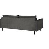 Ropez Tamno siva baršunasti sofa 203 cm Juli – | shoptok.hr