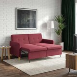  Krevet-sofa na razvlačenje Vinska crvena Tkanina | shoptok.hr