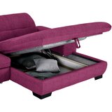CARRYHOME KOTNA SEDEŽNA GARNITURA, tkanina lila | Shoptok.si