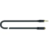  Q-LOK JUST J35J35F 2 adapter kabel 2m (Stereo 3.5mm jack plug - Stereo 3.5mm jack sock) - crna boja