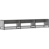 Maison Chic TV omarica - TV enota - Televizijska omarica siva sonoma 270x40x46 cm inženirski les, (21699321) Cene