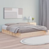  Okvir za krevet 120 x 200 cm od masivnog drva | shoptok.hr