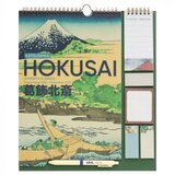 Grupo Erik Editores S. L. Hokusai - Zidni planer 2026/27 sa hemijskom - Hokusai, 16-Month, 30x34 cm Cene