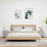  Zidni TV ormarići 2 kom siva boja hrasta 40,5x30x40 cm drveni | shoptok.hr