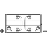  Baterija Exide Dual (Flooded) 12V 115Ah ER550 | shoptok.hr