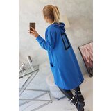 Kesi Oversize cape with hood purple-blue | Shoptok.si