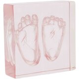 Dooky Crystal Memories DeLuxe 3D Frame Handprint & Footprint set za bebine otiske 1 kom | shoptok.hr