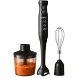 Ručni Blender 3-u-1, 2 brzine (Normalna i Turbo), BPA Free, Seckalica + Mutilica, 350W