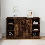  Komoda dimljeni hrast 100x35,5x60 cm inženirski les | Shoptok.si