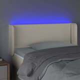 Posteljno vzglavje krem 103x16x78/88 cm umetno usnje, (20739071) | Shoptok.si