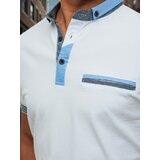DStreet Koszulka męska polo biała | shoptok.hr