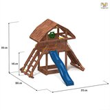  Drveno dječje igralište Giant | Shoptok.si