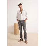 muške pantalone Tmnss26Je00002, Antracit / Siva