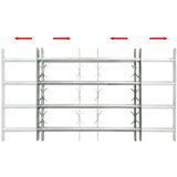  Sigurnosna Rešetka za Prozore sa 4 prečke 700-1050 mm | shoptok.hr