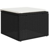  2-dijelni set vrtnih sofa s jastucima crni od poliratana bagrem | shoptok.hr