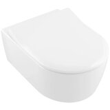 Villeroy & Boch viseča brezrobna WC školjka s počasnim zapiranjem AVENTO 5656 RS 01 White Alpin | Shoptok.si