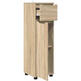 vidaXL kopalniška omarica s predalom sonoma hrast 30,5 x 30 x 101 cm | Shoptok.si