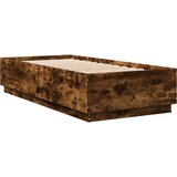  Okvir za krevet s LED svjetlima boja hrasta 100 x 200 cm drveni | Eponuda.ba