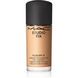 MAC Cosmetics Studio Fix Fluid SPF 15 24HR Matte Foundation + Oil Control Mini matirajoči tekoči puder SPF 15 odtenek NC25 15 ml | Shoptok.si