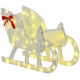  Reindeer vuče saonice LOVIISA 200 LED lampica Topla bijela | shoptok.hr