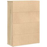 vidaXL Regal za knjige boja hrasta 60x24x85 cm od konstruiranog drva | shoptok.hr