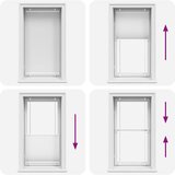  Plisirana roleta bijela 75x150 cm širina tkanine 74 4 cm | shoptok.hr