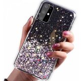 Onasi Silikonski ovitek z bleščicami SPARKLE za iPhone 13 6.1 - črn Cene