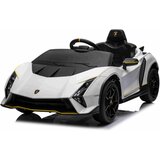  Licencirani auto na akumulator Lamborghini Invencible - bijeli | shoptok.hr