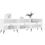 vidaXL TV omarica bela 150x30x44,5 cm inženirski les | Shoptok.si