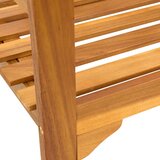  Klupa s jastukom Prirodni uljni završetak 68 5 x 46 x 82 5 cm | shoptok.hr