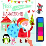  Pobarvaj s prstom barvanka - Božič Cene