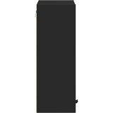  Kupaonski ormar Zidne s pohranom Crna 39 x 23,5 x 65 cm | shoptok.hr
