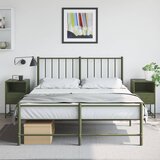 vidaXL Noćni ormarići 2 kom maslinastozeleni 36 x 39 x 60,5 cm čelični | shoptok.hr