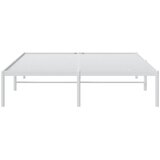  Metalni okvir za krevet bijeli 150x200 cm | shoptok.hr