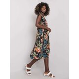 Italy Moda Dress-DHJ-SK-13198.27-black-green | Shoptok.si