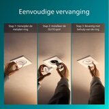 Philips SET 3x ugradno stropno svetlo PERIDOT 1xGU10/7W/230V belo | Eponuda.com