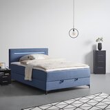 Mömax Postelja Boxspring Jerry, Modra, 120x200 | Shoptok.si