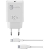 Cellular Line polnilec+kabel usb-c-mfi iphone, 20W, cellularline | Shoptok.si