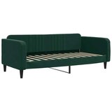  Dnevni krevet s madracem tamnozeleni 90 x 200 cm baršunasti | shoptok.hr
