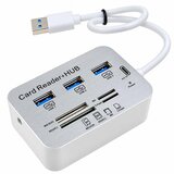 Kettz usb 3.0 hubcard reader 7 in 1 KT-HC731 3*USB3.0 + TFSDM2MS Cene