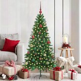  Božićno drvce s 150 LED svjetlima s stalakom Zelena 150 cm PE | shoptok.hr
