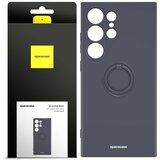 Spacecase SILIKONSKI OVITEK OBROČ ZA SAMSUNG GALAXY S24 ULTRA ČRN, (21967426) | Shoptok.si