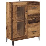  Kuhinjski ormarić Zidne Staro drvo 69 5 x 34 x 180 cm Konstruirano drvo | shoptok.hr